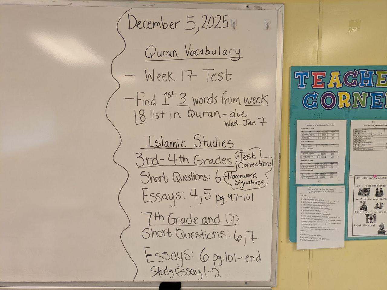 Al Nur School Campus Life